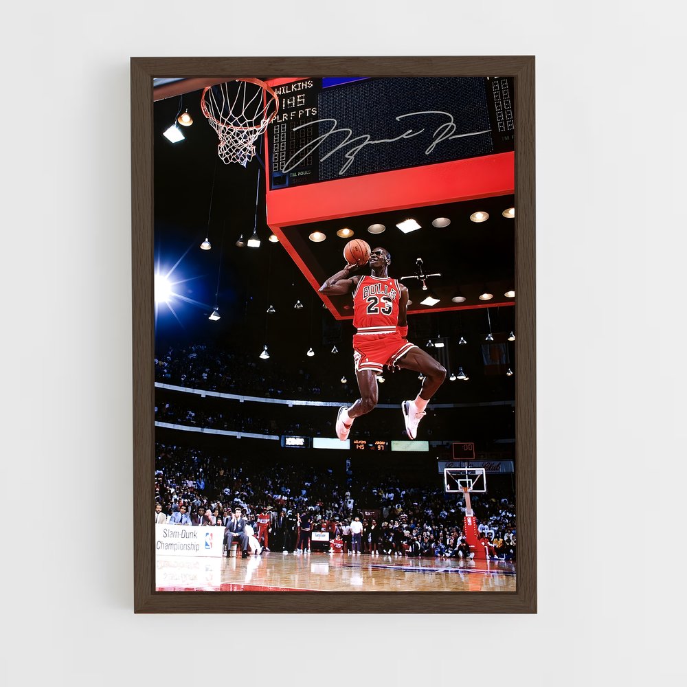 Poster L'Envol de Jordan – affiche Basketball (vue 5)